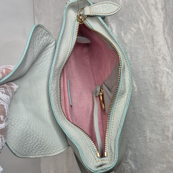 Dooney & Bourke Tiffany Blue/ Green Shoulder Bag - Picture 14 of 17